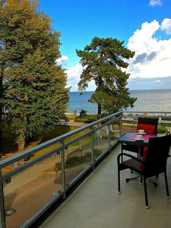 Feriendomizil Strandblick Feriendomizil Strandblick Appartement 2 Meersonne Haffkrug Exterior foto